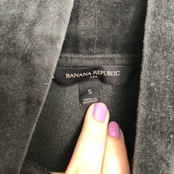 Banana Republic Velvet Turtleneck Sweater Athleisure - Picture 2 of 4